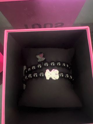 Pulseras Tous Negras con Osito y Oso