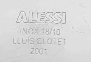 Cestino  Alessi disegnato da Lluis Clotet