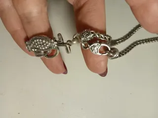 Collana girocollo con ciondolo cesta golf