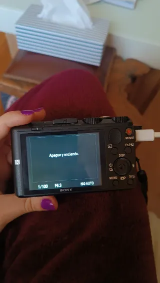 Sony Cyber-shot DSC-HX60 AVERÍA