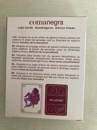VOLUPTAS Juego de cartas erótico Voluptas
