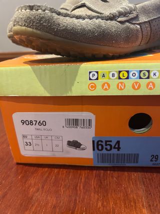 Zapatos Pablosky niño talla 33