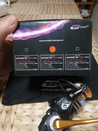 Carrete Cinnetic Raycast SP CR4 1500