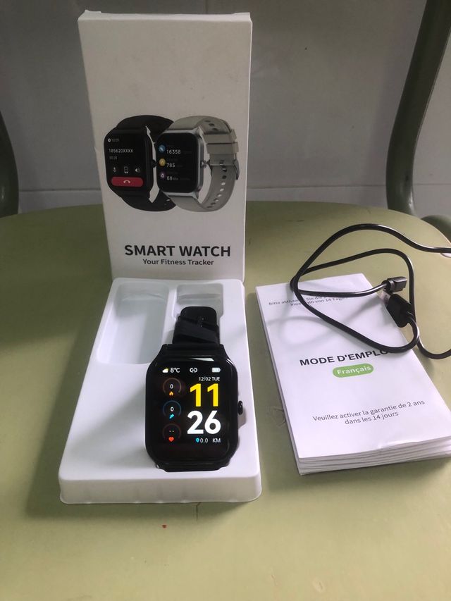Smartwatch Cascho 2025 P125 Negro