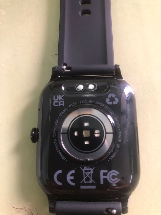 Smartwatch Cascho 2025 P125 Negro