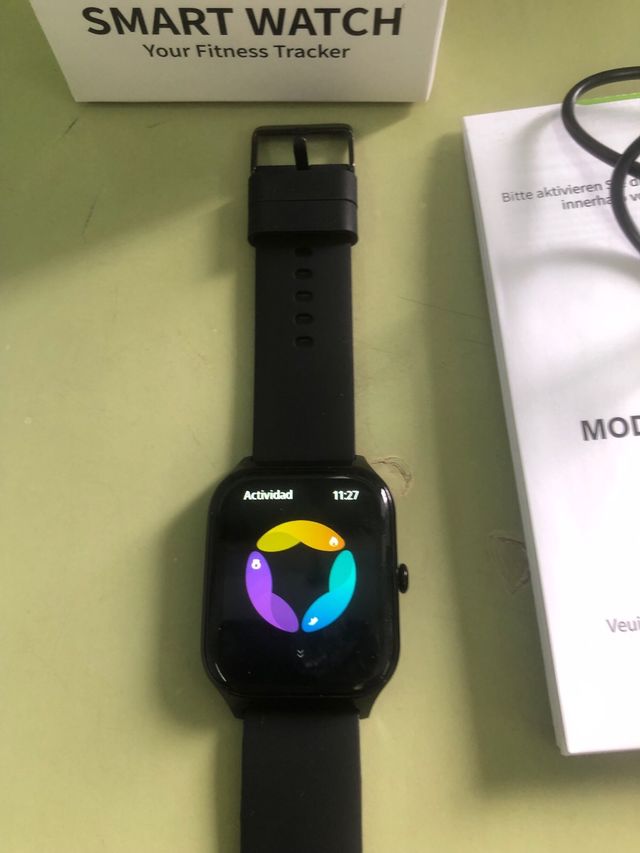 Smartwatch Cascho 2025 P125 Negro