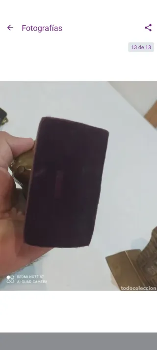 Antica coppia di supporti per libri in bronzo egiziano