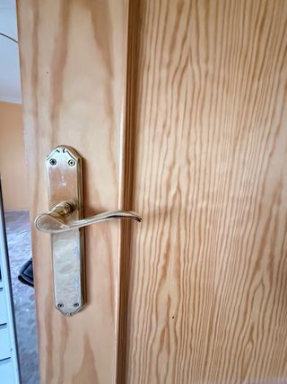 Puerta interior de madera