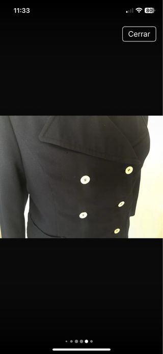 CHAQUETA, ABRIGO SEÑORA VINTAGE ( ver medidas)