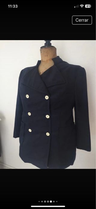 CHAQUETA, ABRIGO SEÑORA VINTAGE ( ver medidas)