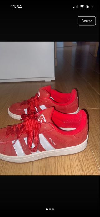 Zapatillas Adidas Campus Rojas