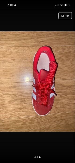 Zapatillas Adidas Campus Rojas