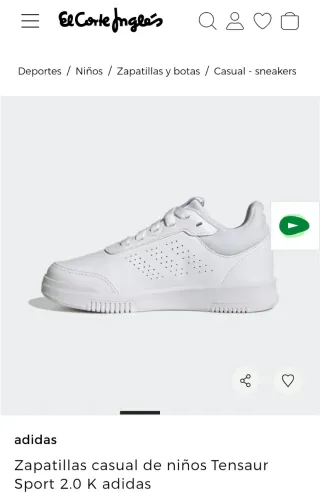 Zapatillas Adidas unisex Talla 37.5