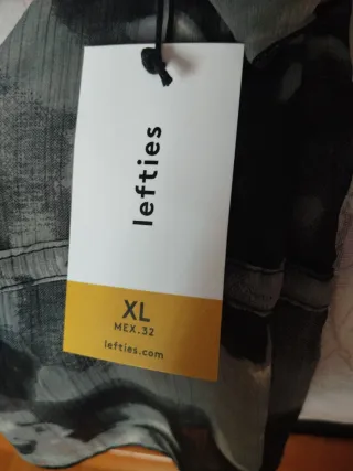 Camisa Lefties Estampada Volantes Talla XL
