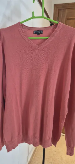 Jersey Cape Coral/Naranja Escote V Talla xxl