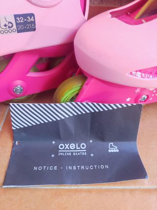 Patines y protecciones Oxelo