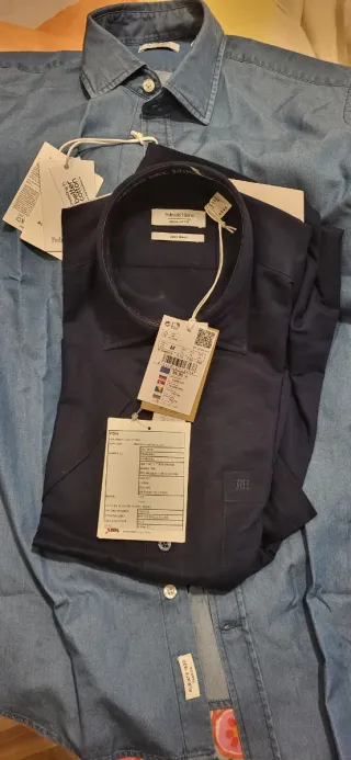 Camisas Pedro del Hierro azul