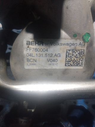 VALVULA EGR SEAT TOLEDO (KG3) FR-Line | 06.15