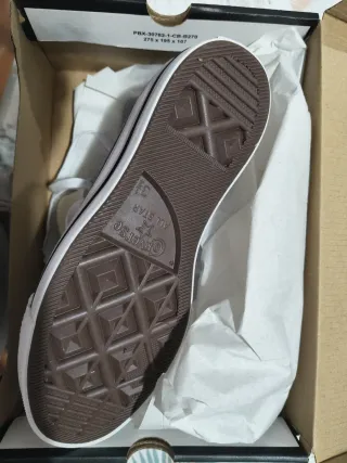 Converse plataforma azul claro talla 36 sin usar