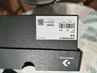 Converse plataforma azul claro talla 36 sin usar