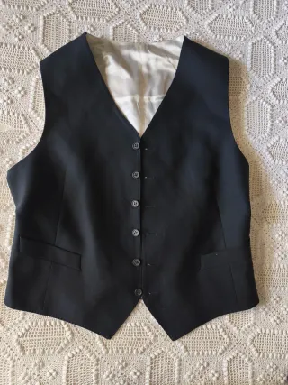 Chaleco Emidio Tucci Azul Marino T-54