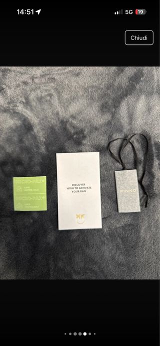 Borsa Pinko Love Puff Classic 25 Marrone – Nuova