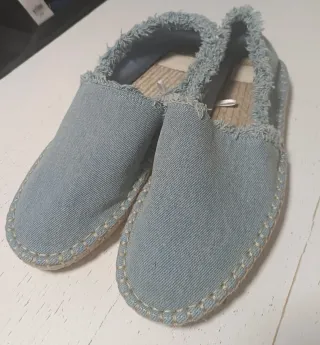 Alpargatas ZARA Denim Talla 40
