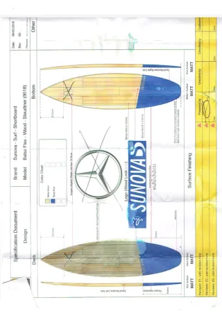 Tabla de surf Sunova
