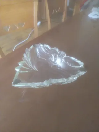 Cenicero decorativo de cristal