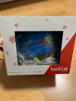 Casco de nieve azul Bolle