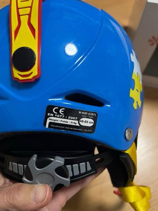 Casco de nieve azul Bolle