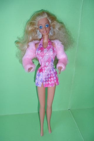 barbie superstar 1988 anni 80 doll orecchini stell