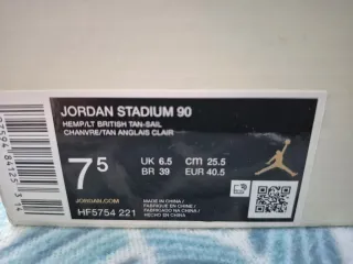 Zapatillas Jordan Stadium 90 Beige/Marrón