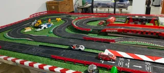 Scalextric completo.