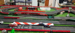 Scalextric completo.