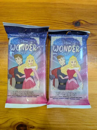Paquete Disney Wonder 2025 Topps