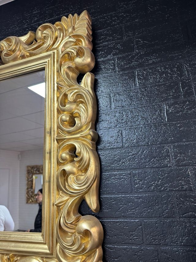 Espejo Vintage Dorado de 98x98