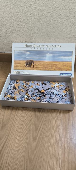 Puzzle Clementoni 1000 Piezas Elefante Panorama