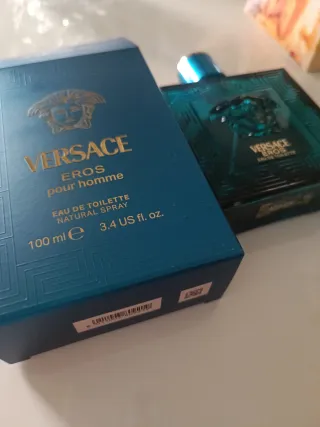 Versace Eros Pour Homme scatola e bottiglia
