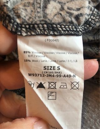 Guess Abito corto lana tg S