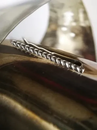 Alfiler Corbata Plata Ley ANTIGÜEDAD!