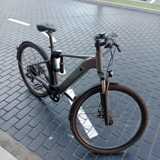 Bicicleta Eléctrica Gris