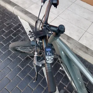 Bicicleta Eléctrica Gris