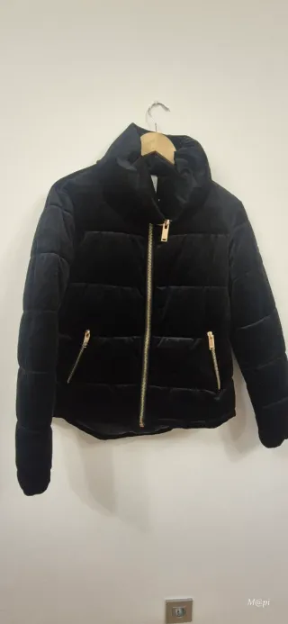 Cazadora Negra Roberto Torreta Talla 42