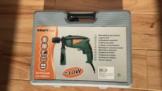 Taladro KRAFTtech con maletín