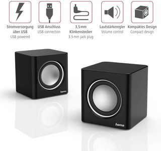 Hama Sonic Mobil 185 - Altoparlanti per PC