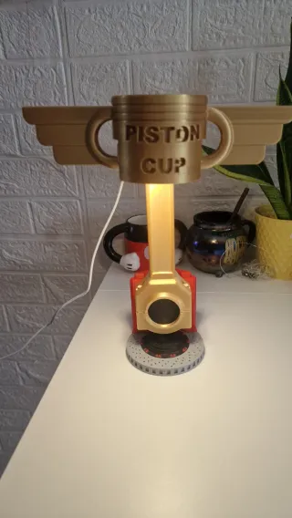 Lampada Piston Cup 360° USB