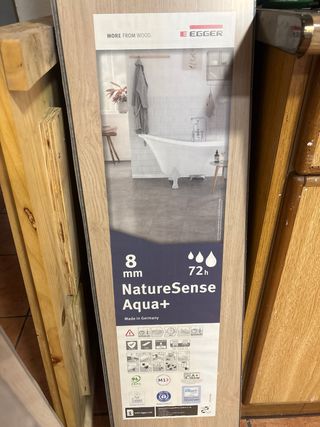 Suelo laminado imitación parquet