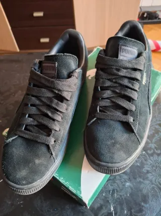 Zapatillas Puma Suede Negras.