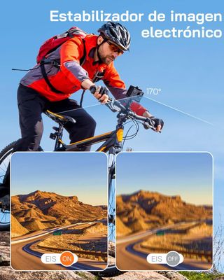 Cámara Deportiva WOLFANG GA100 4K 30FPS